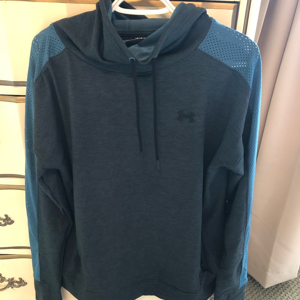 Cowl neck hoodie